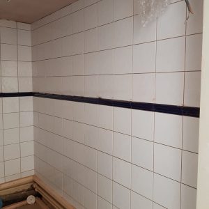 Tiles go in